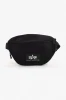 Další: Alpha Industries Ledvinka Rubber Print Waistbag - černá