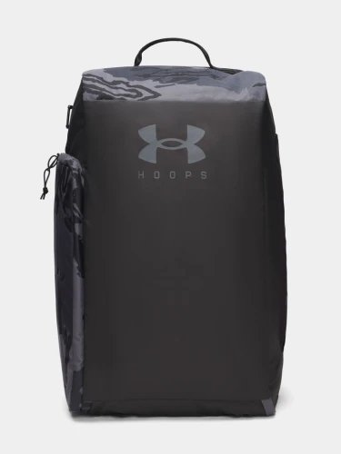UNDER ARMOUR Sportovní taška Contain Duo SM BP - černo/maskáčová