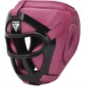 Další: RDX Přilba T1 with Removable Face Cage - růžová