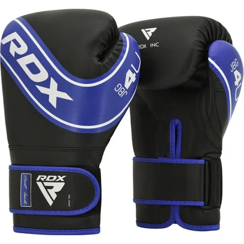 RDX Dětské Boxerské rukavice 4B Robo - černé modré