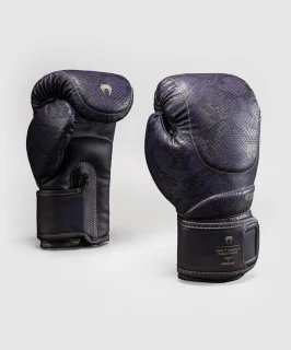 Boxerské rukavice VENUM Impact Evo Scales - dark purple