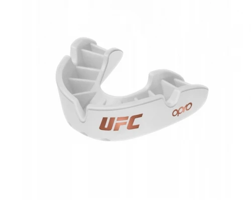 Dětský Chránič zubů Opro Bronze UFC junior - bílo/bronzový