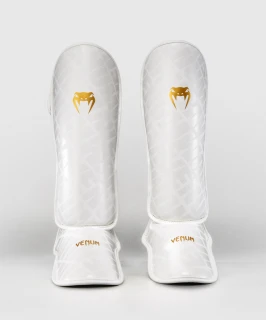 Chrániče holení VENUM Contender 1.5 XT 3D – White/Gold
