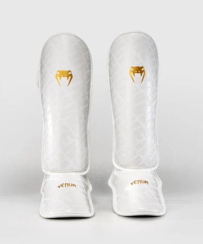 Chrániče holení VENUM Contender 1.5 XT 3D – White/Gold