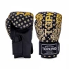 Boxerské rukavice TOP KING KANOK-02 - Černé