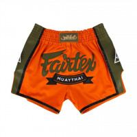 Fairtex Trenky na Thajský box - oranžové velikosti: M