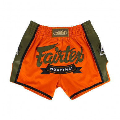 Fairtex Trenky na Thajský box - oranžové velikosti: M