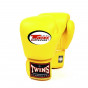 Další: Boxerské rukavice TWINS kožené - žlutá