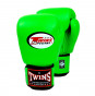 Další: Boxerské rukavice TWINS kožené - neon zelené