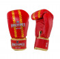 Další: Kožené boxerské rukavice Buakaw Banchamek Striker  - červená/zlatá