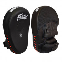 Fairtex velké  boxerské lapy - syntetická kůže - černá barva