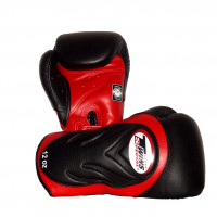 Boxerské rukavice TWINS BGVL-6 - černá/červená
