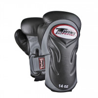 Boxerské rukavice TWINS BGVL-6 - černá/šedá