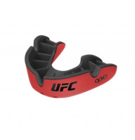 OPRO Silver chrániče zubů UFC -červená/černá barva