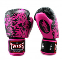 Twins Wolf FBGVL3-50 Boxerské rukavice - růžová/černá