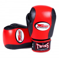 Boxerské rukavice TWINS BGVL7 - černá/červená