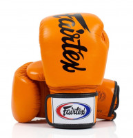 Boxerské rukavice Fairtex BGV19 - oranžová barva