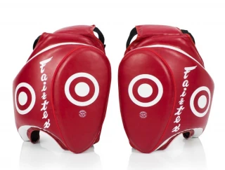 Fairtex chrániče stehen TP3 - červená
