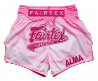 Fairtex trenky na thajský box Alma BS1914 - růžové