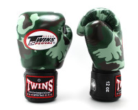 Boxerské rukavice TWINS FBGVL3 - Army zelená