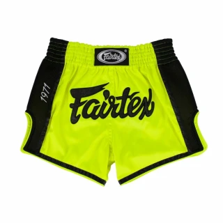 Fairtex trenky na Thajský box - NEON zelené