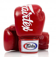 Boxerské rukavice Fairtex BGV19 - červená barva