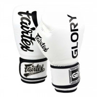 Boxerské rukavice Fairtex Glory BGVG1 - bílá barva