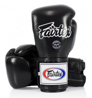 Boxerské rukavice Fairtex BGV5 Super Sparring - černá