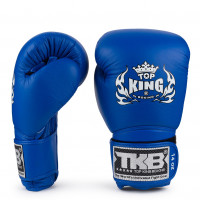 Top King Boxing Top King kožené boxerské rukavice TKBGSA  Air Super - modrá