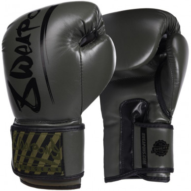 8 Weapons boxerské rukavice UNLIMITED - khaki/černá