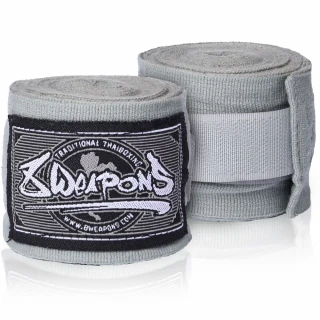 8 Weapons polo-elastická bandáž 5 m - šedá