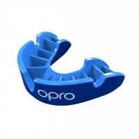 OPRO Silver chrániče zubů Junior - modrá