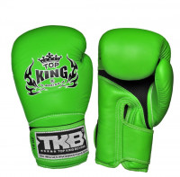 Top King Boxing Top King kožené boxerské rukavice Super AIR  - zelená