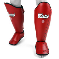 Chrániče holení Fairtex SP5 - červená