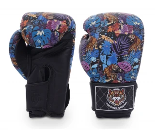 Top King Boxing Top King  boxerské rukavice Wild Tiger King TKBGWT - modrá/černá
