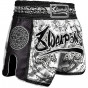 Další: 8 WEAPONS Muay Thai trenky Carbon - SAK YANT TIGERS - bílá/černá