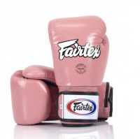Fairtex kožené boxerské rukavice BGV1 - růžová barva