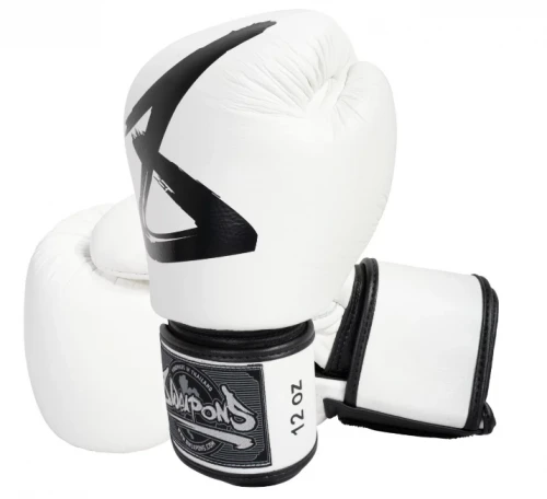 Boxerské rukavice 8 Weapons, BIG 8 Premium, bílé