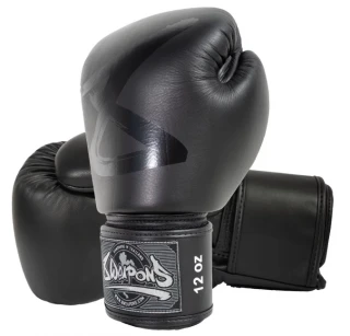 Boxerské rukavice 8 ZBRANÍ, BIG 8 Premium, matná černá