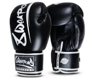 Boxerské rukavice 8 WEAPONS, Unlimited 2.0, černé a bílé