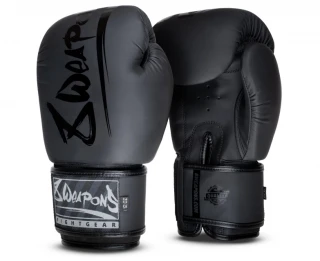 Boxerské rukavice 8 WEAPONS, Unlimited 2.0, matná černá