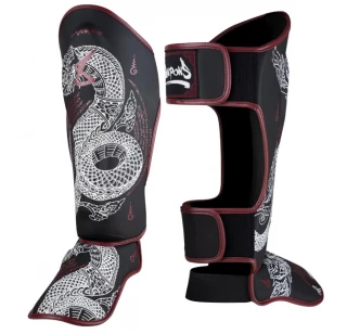 8 WEAPONS Chrániče holení, Sak Yant Naga, černé