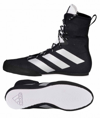 Adidas boty Box Hog 3 - černá/stříbrná