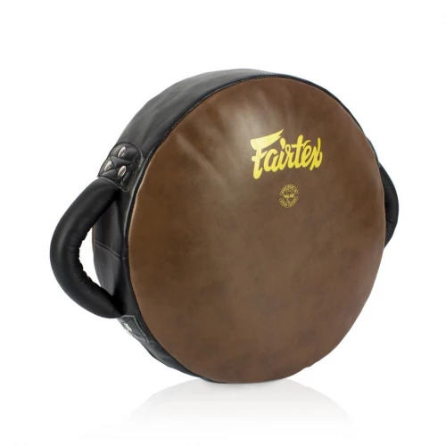 Velká kulatá lapa Fairtex Donut - hnědá