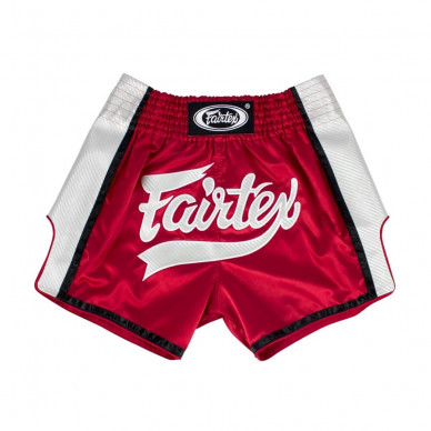 Fairtex trenky BS1704 - červená/bílá