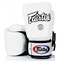 Boxerské rukavice Fairtex BGV1 - bílá