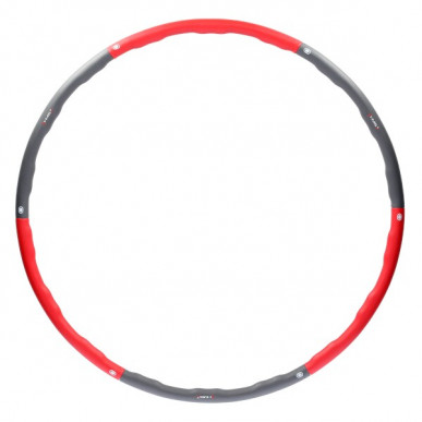 Hula hoop obruč HMS HHP002 červená, 100 cm