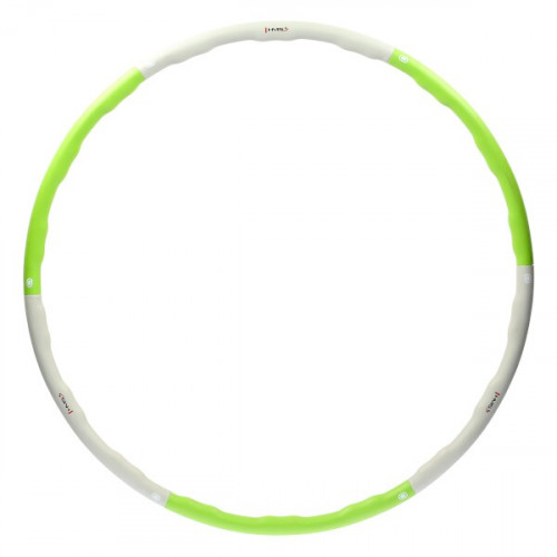 Hula hoop obruč HMS HHP003 zelená, 100 cm