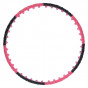 Další: Hula hoop obruč HMS HHP024 růžovo-černá, 110 cm