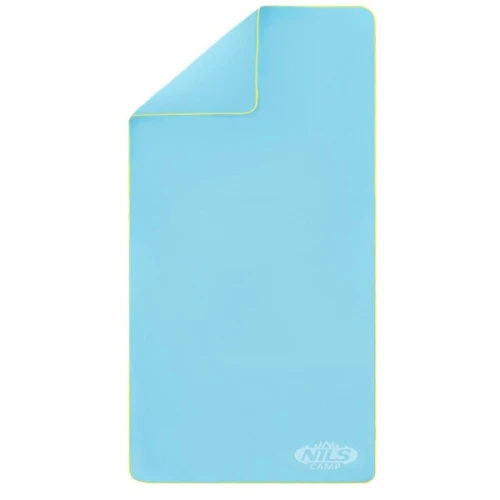 Ručník z mikrovlákna NILS Camp NCR12 modrá/zelená